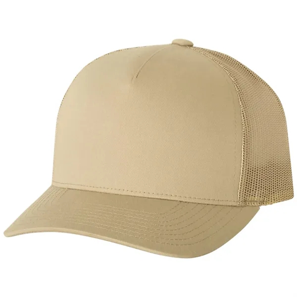 YUPOONG CLASSICS FIVE-PANEL RETRO TRUCKER CAP... from ASI 30208 A P Specialties / AP Specialties