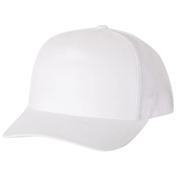 YUPOONG CLASSICS FIVE-PANEL RETRO TRUCKER CAP... from ASI 30208 A P Specialties / AP Specialties
