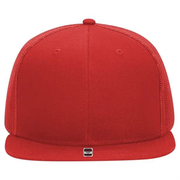 OTTO SNAP 6 PANEL MID PROFILE MESH BACK TRUCKER SNAPBACK HAT... from ASI 30208 A P Specialties / AP Specialties