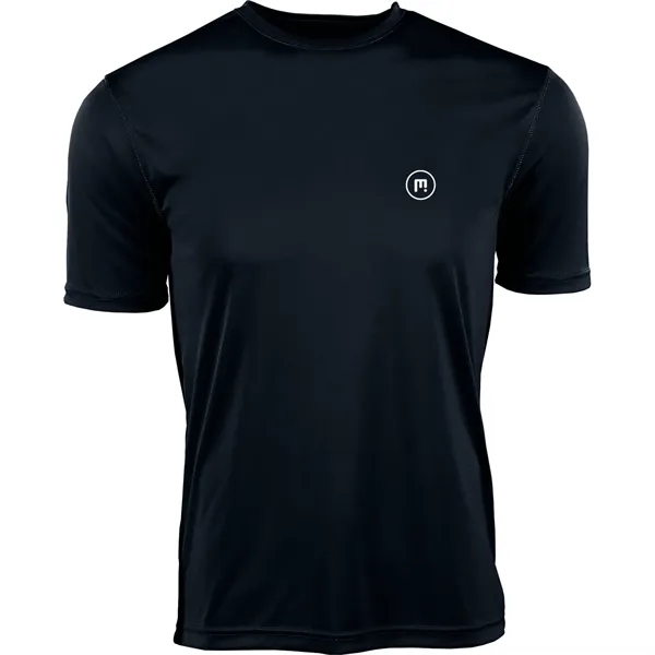 Training tee with pill and snag resistance and UPF sun protection.... from ASI 57653 Gold Bond