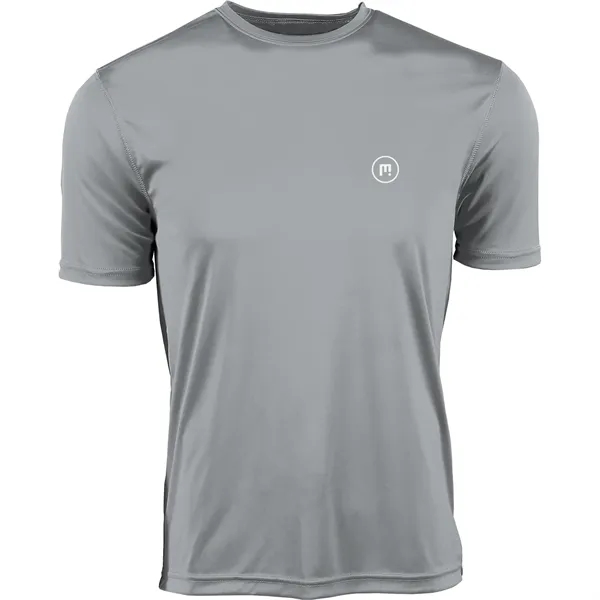 Training tee with pill and snag resistance and UPF sun protection.... from ASI 57653 Gold Bond