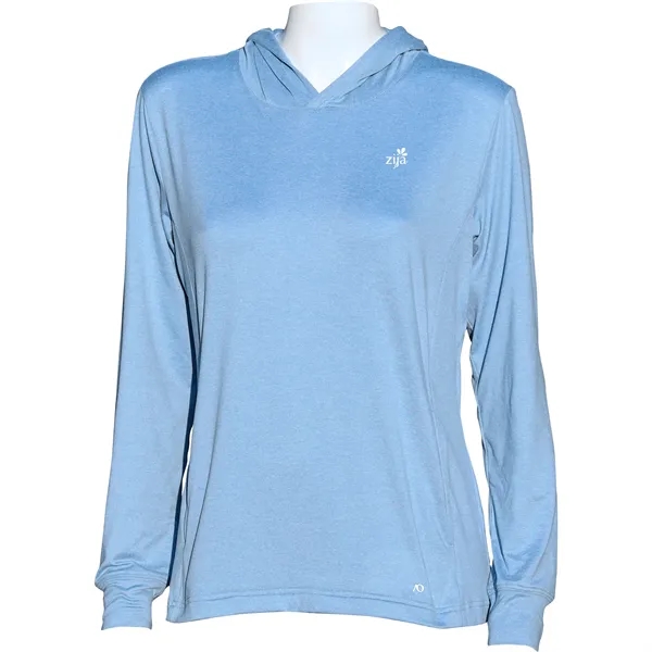 Women's hoodie with UPF50+ protection, moisture-wicking performance, and antimicrobial fabric.... from ASI 57653 Gold Bond
