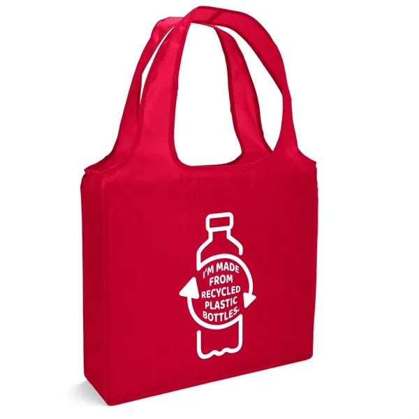 Polyester tote made from 230T recycled polyester (RPET).... from ASI 37940 Bag Makers Inc