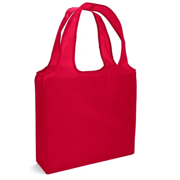 Polyester tote made from 230T recycled polyester (RPET).... from ASI 37940 Bag Makers Inc