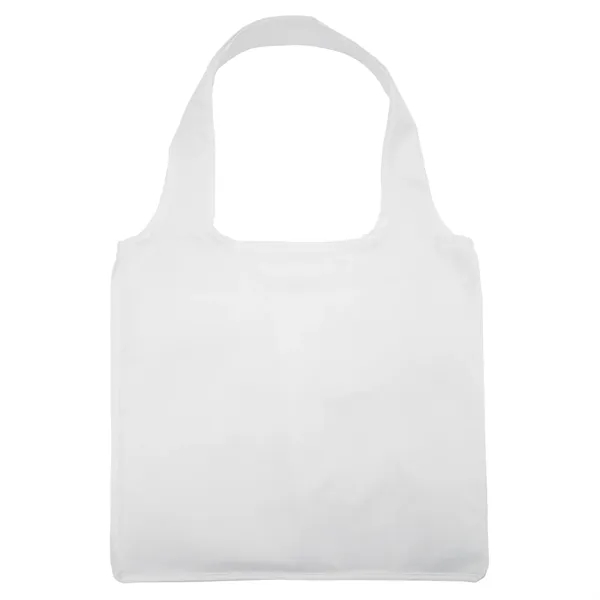 Polyester tote made from 230T recycled polyester (RPET).... from ASI 37940 Bag Makers Inc
