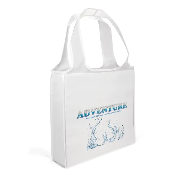 Polyester tote made from 230T recycled polyester (RPET).... from ASI 37940 Bag Makers Inc
