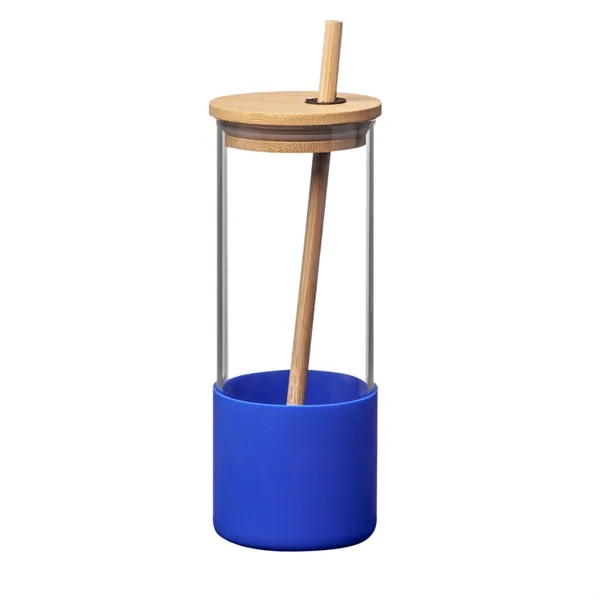 Shanti Borosilicate Tumbler features Borosilicate thermal resistant glass combined with colorful... from ASI 84592 St Regis Group