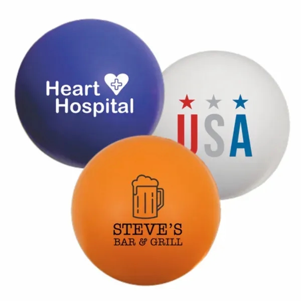 Memory foam stress reliever with customization.... from ASI 55675 Galaxy Balloons Inc / Galactic Fun Time Line