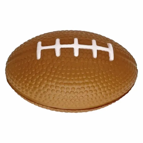Football shaped foam stress reliever.... from ASI 55675 Galaxy Balloons Inc / Galactic Fun Time Line Galactic Balloons