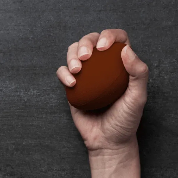 3 1/2"W x 2 1/4"H football shaped foam stress reliever.... from ASI 55675 Galaxy Balloons Inc / Galactic Fun Time Line Galactic Balloons