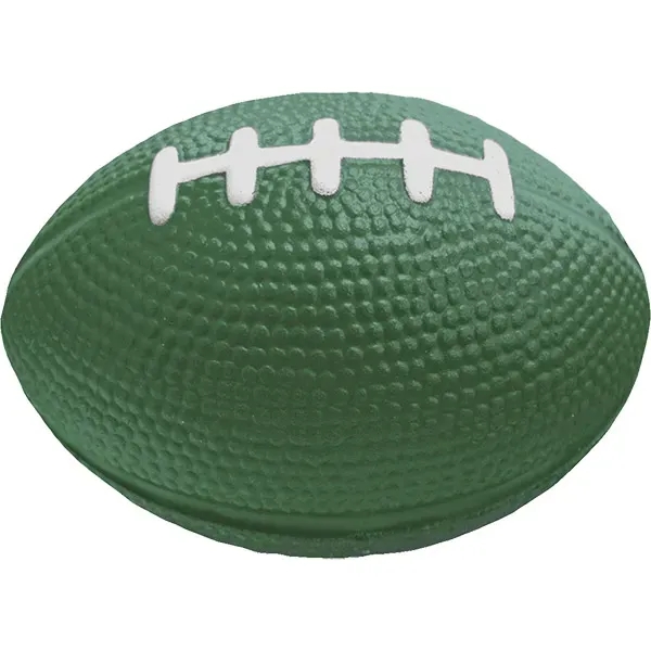 3 1/2"W x 2 1/4"H football shaped stress reliever with customization.... from ASI 55675 Galaxy Balloons Inc / Galaxy Balloons Inc
