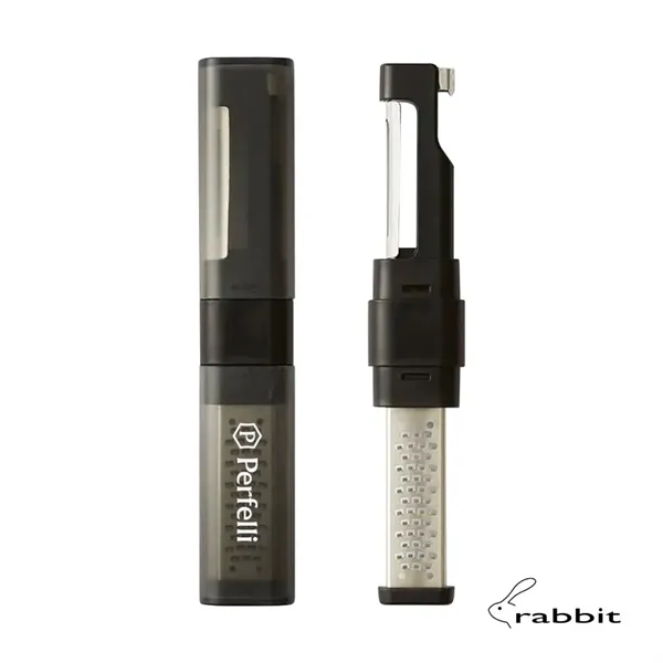 This 3-in-1 Garnish Tool has a built-in Zester, Peeler, and Channel... from ASI 84592 St Regis Group