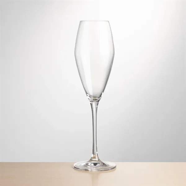 The tulip-shaped Santiago Flute glass, with its wider bowl, expertly collects... from ASI 84592 St Regis Group