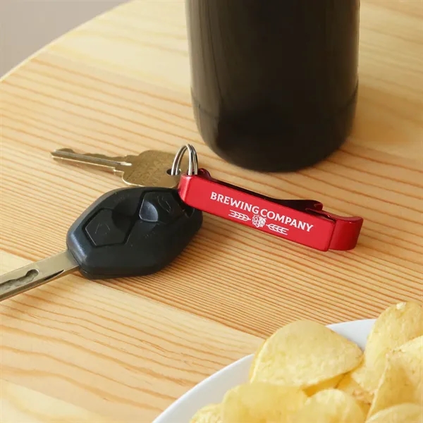 A durable aluminum bottle opener.... from ASI 61966 HPG / Best Promotions USA