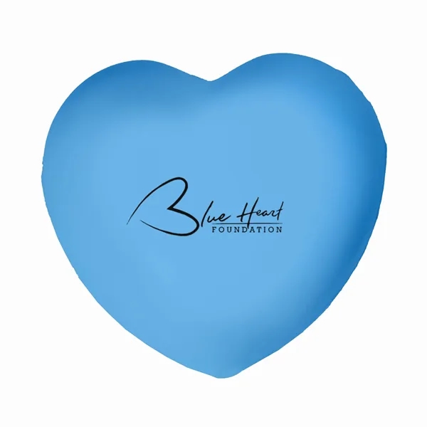 2.16" x 2.63" x 2.75" heart-shaped squeezable stress reliever.... from ASI 63549 Jornik Manufacturing Corp / Jornik