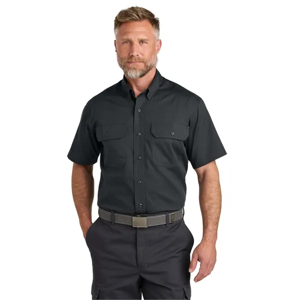 CornerStone Short Sleeve Select Ripstop Shirt... from ASI 84863 SanMar