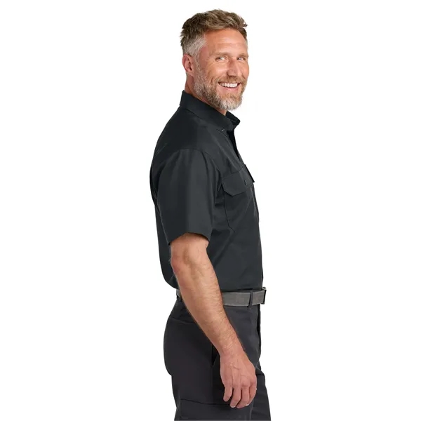 CornerStone Short Sleeve Select Ripstop Shirt... from ASI 84863 SanMar