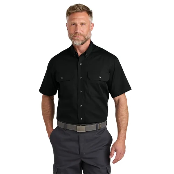 CornerStone Short Sleeve Select Ripstop Shirt... from ASI 84863 SanMar