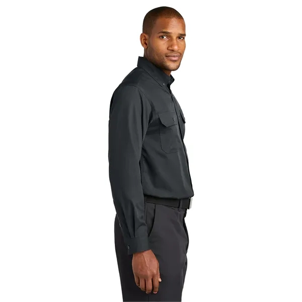CornerStone Long Sleeve Select Ripstop Shirt... from ASI 84863 SanMar