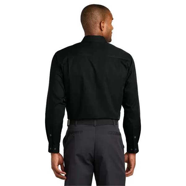 CornerStone Long Sleeve Select Ripstop Shirt... from ASI 84863 SanMar