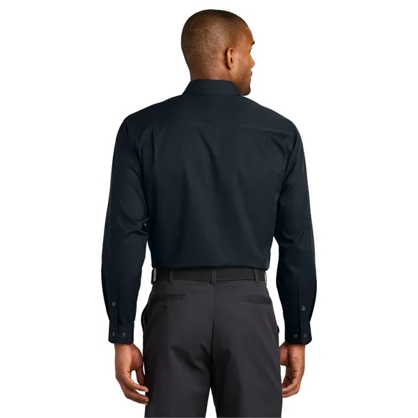 CornerStone Long Sleeve Select Ripstop Shirt... from ASI 84863 SanMar