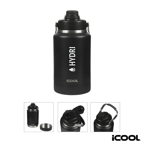 iCOOL® Mariposa 64 oz. Double Wall Stainless Steel Jug w/...... from ASI 67866 Logomark/Valumark