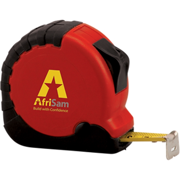Tape measure with a locking mechanism and clip.... from ASI 57653 Gold Bond