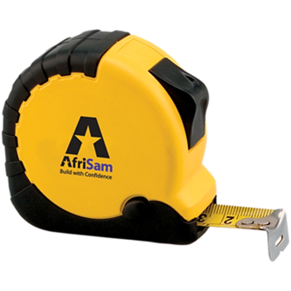 Tape measure with a locking mechanism and clip.... from ASI 57653 Gold Bond