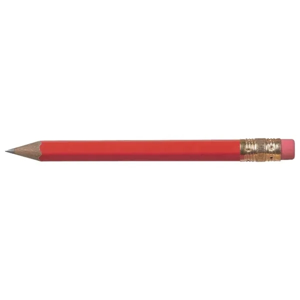 Golf pencil measuring 3 3/4" with a hexagonal shape and an... from ASI 38120 Ball Pro / Diversified Quality Kitchenware