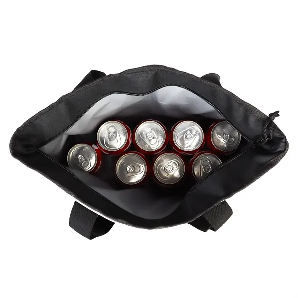 Insulated Cooler Tote bag with side pockets, zipper. Can hold up... from ASI 90859 Tempo Industries Inc / Tempo Tempoline