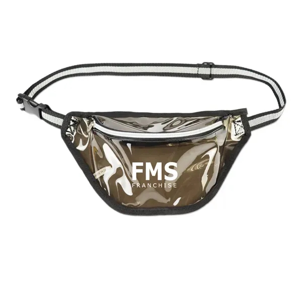 12" x 6 1/2" clear waist pack with adjustable strap and... from ASI 98360 WOWLine / WOWLine®