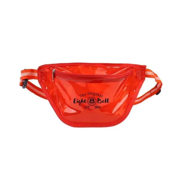12" x 6 1/2" clear waist pack with adjustable strap and... from ASI 98360 WOWLine / WOWLine®