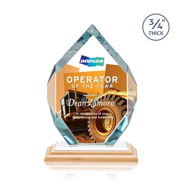 The Royal Diamond is a symmetrical six-sided Starfire award with constant-width... from ASI 84592 St Regis Group / St Regis