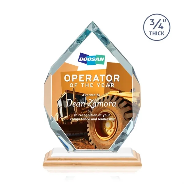 The Royal Diamond is a symmetrical six-sided Starfire award with constant-width... from ASI 84592 St Regis Group / St Regis