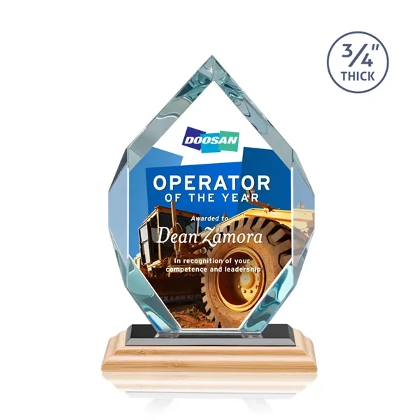 The Royal Diamond is a symmetrical six-sided Starfire award with constant-width... from ASI 84592 St Regis Group / St Regis