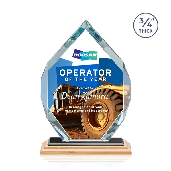 The Royal Diamond is a symmetrical six-sided Starfire award with constant-width... from ASI 84592 St Regis Group / St Regis