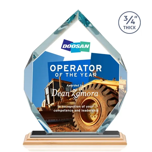 The Royal Diamond is a symmetrical six-sided Starfire award with constant-width... from ASI 84592 St Regis Group / St Regis