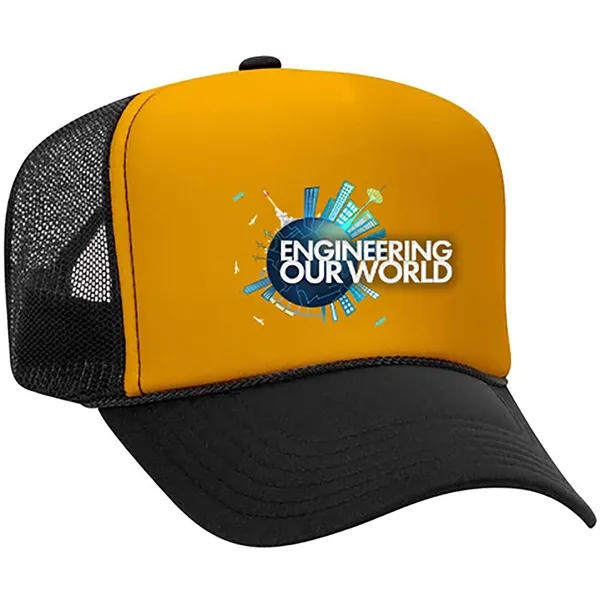 OTTO 5 PANEL HIGH CROWN MESH BACK TRUCKER HAT... from ASI 30208 A P Specialties / AP Specialties