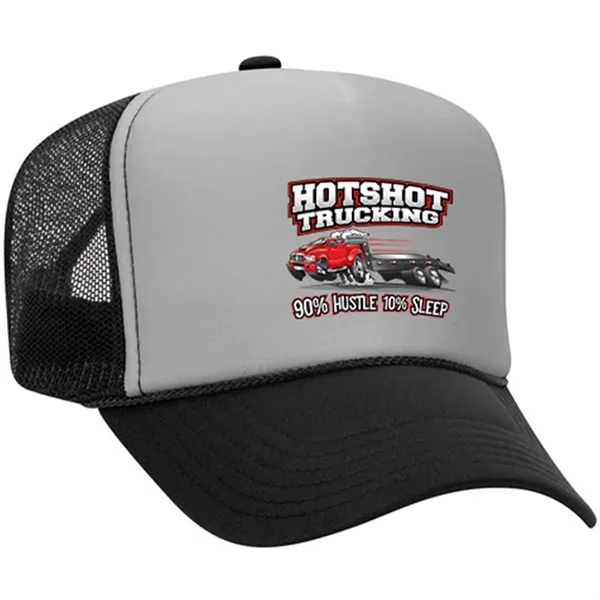 OTTO 5 PANEL HIGH CROWN MESH BACK TRUCKER HAT... from ASI 30208 A P Specialties / AP Specialties