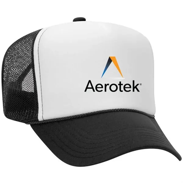 OTTO 5 PANEL HIGH CROWN MESH BACK TRUCKER HAT... from ASI 30208 A P Specialties / AP Specialties