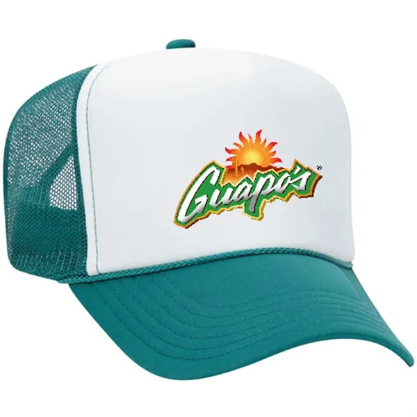 OTTO 5 PANEL HIGH CROWN MESH BACK TRUCKER HAT... from ASI 30208 A P Specialties / AP Specialties