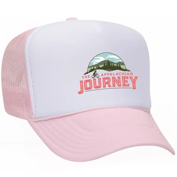 OTTO 5 PANEL HIGH CROWN MESH BACK TRUCKER HAT... from ASI 30208 A P Specialties / AP Specialties