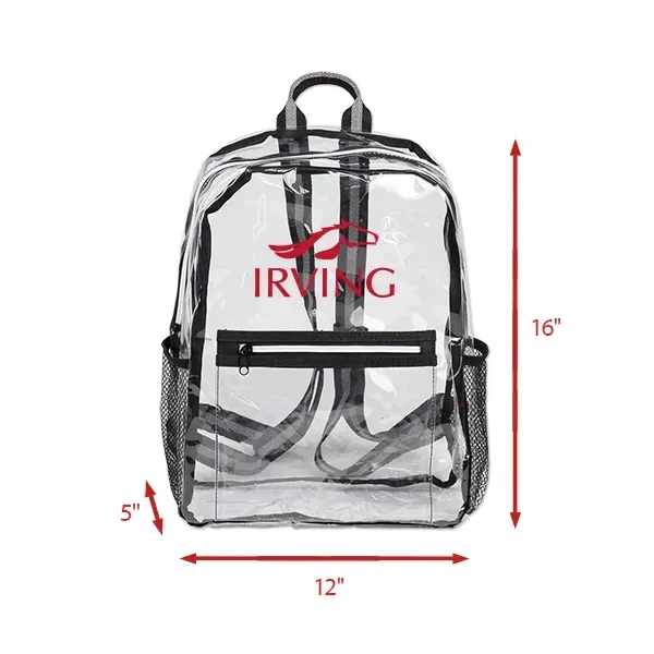 Clear backpack made of TPU material.... from ASI 98360 WOWLine / WOWLine®