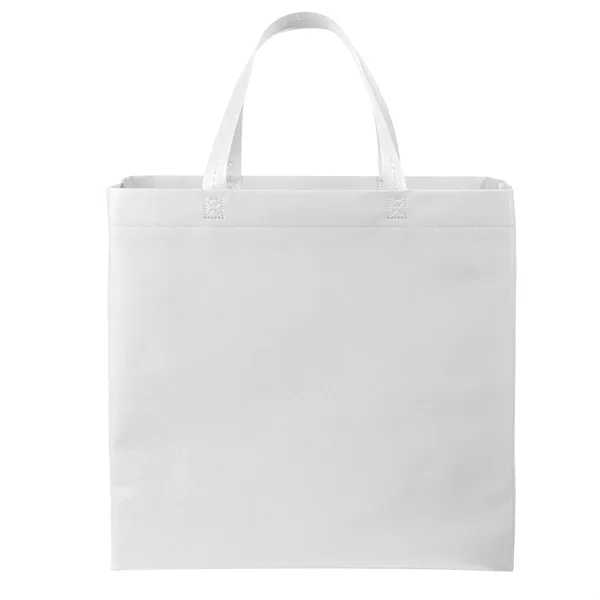 USA Made Non-Woven Tote Bag with 1 1/4"W x 19" long... from ASI 37940 Bag Makers Inc