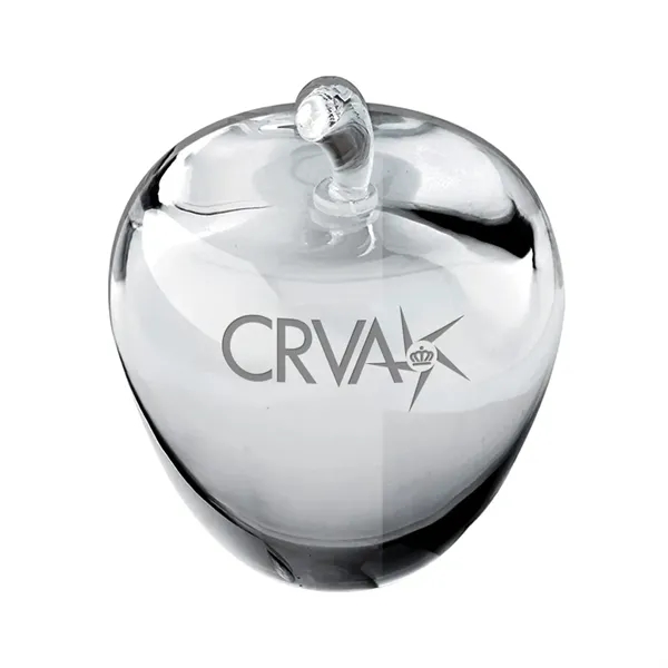 Crystal Apple Paperweight.... from ASI 31517 Admart Products / Admart Line