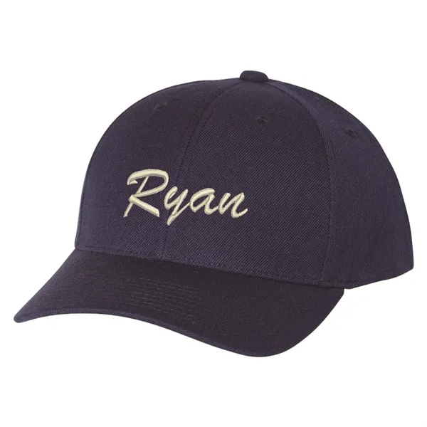 YUPOONG CLASSICS PREMIUM CURVED VISOR SNAPBACK CAP... from ASI 30208 A P Specialties / AP Specialties