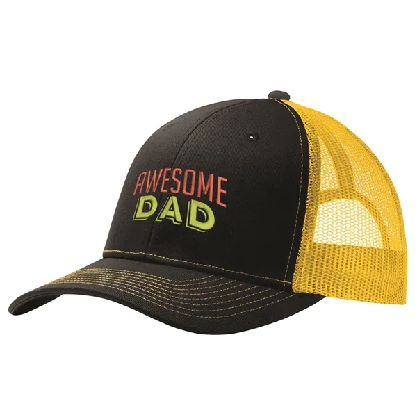 PORT AUTHORITY SNAPBACK TRUCKER CAP... from ASI 30208 A P Specialties / AP Specialties