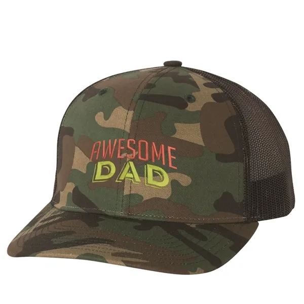 PORT AUTHORITY SNAPBACK TRUCKER CAP... from ASI 30208 A P Specialties / AP Specialties