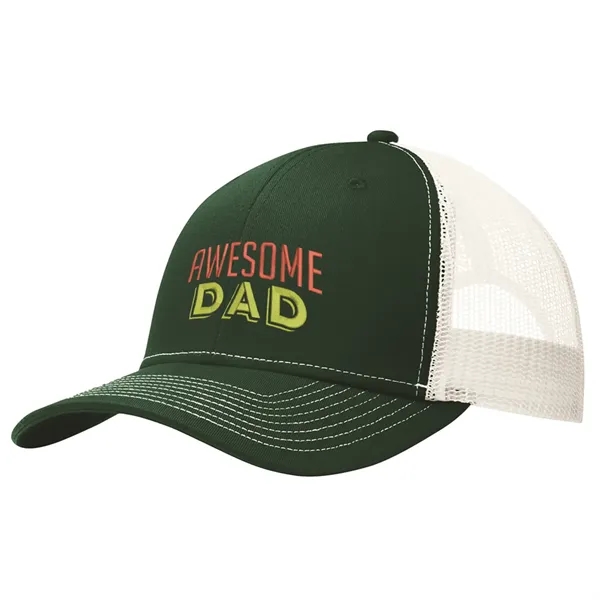 PORT AUTHORITY SNAPBACK TRUCKER CAP... from ASI 30208 A P Specialties / AP Specialties