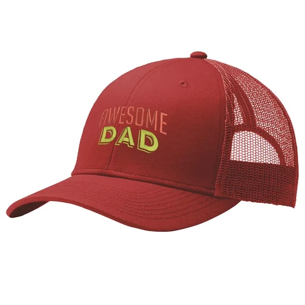 PORT AUTHORITY SNAPBACK TRUCKER CAP... from ASI 30208 A P Specialties / AP Specialties